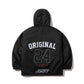 BSRABBIT ORIGINAL BSR HOODED JACKET BLACK BSR2425FWJK059