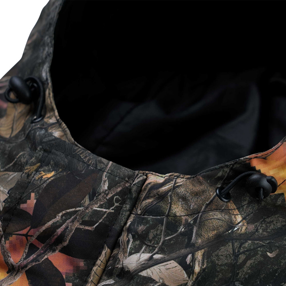 BSRABBIT ORIGINAL BSR HOODED JACKET REALTREE BLACK BSR2425FWJK061