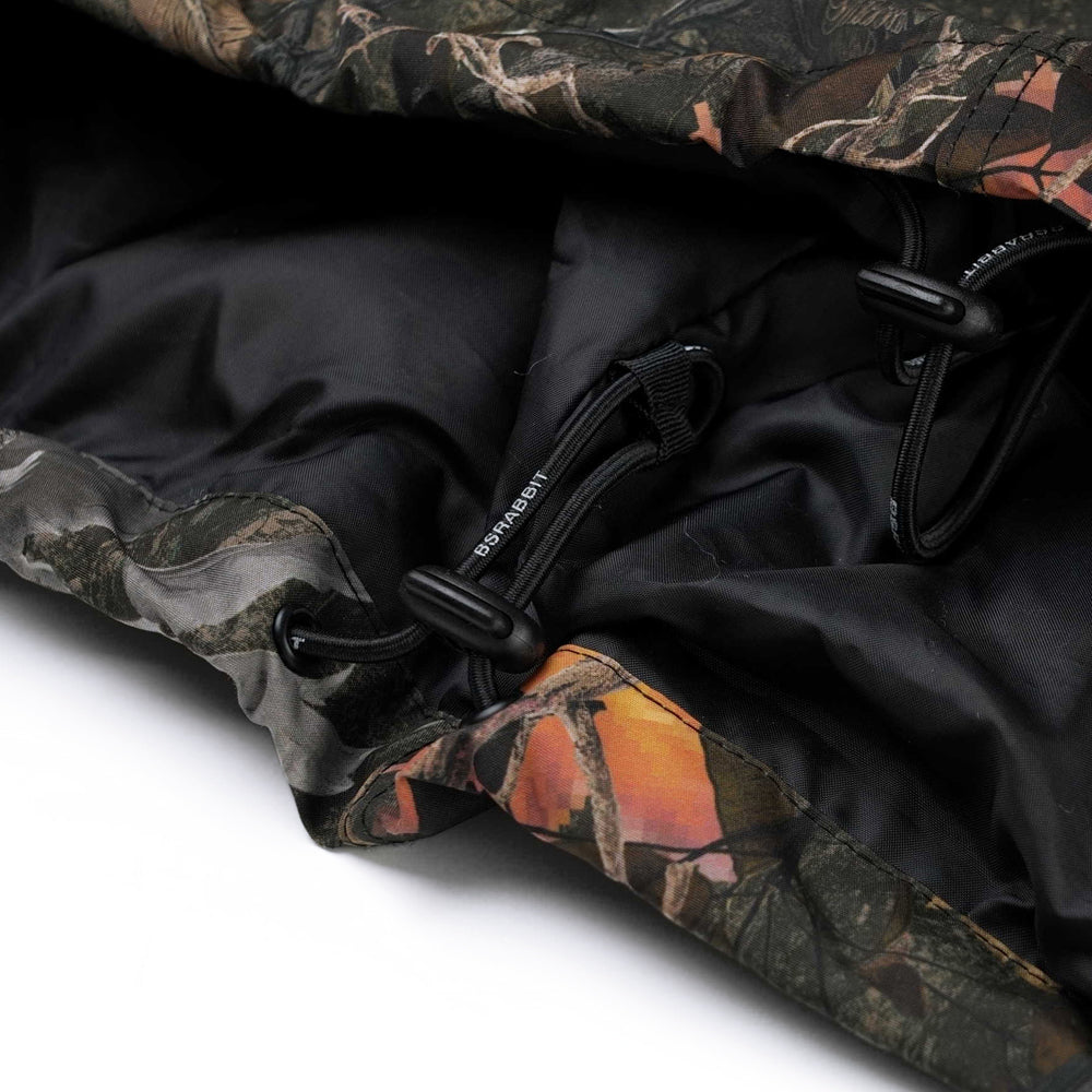 BSRABBIT ORIGINAL BSR HOODED JACKET REALTREE BLACK BSR2425FWJK061