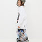 BSRABBIT ORIGINAL POT-X REFLECTIVE WIDE JOGGER PANTS ART PAINTING BSR2425FWPT085