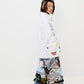 BSRABBIT ORIGINAL POT-X REFLECTIVE WIDE JOGGER PANTS ART PAINTING BSR2425FWPT085