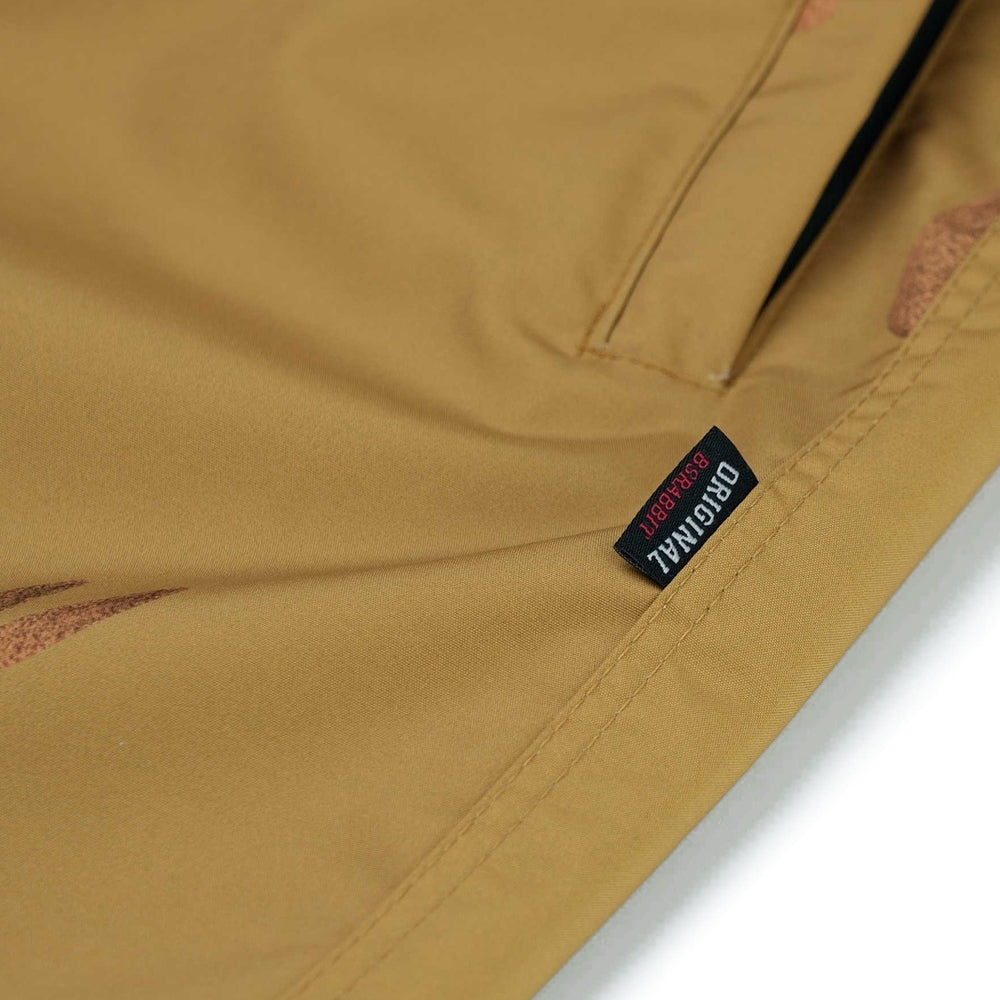 BSRABBIT ORIGINAL POT-X REFLECTIVE WIDE JOGGER PANTS BROWN BSR2425FWPT086