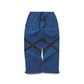 BSRABBIT ORIGINAL POT-X REFLECTIVE WIDE TRACK PANTS ASH BLUE BSR2425FWPT088