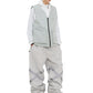 BSRABBIT ORIGINAL POT-X REFLECTIVE WIDE TRACK PANTS GRAY BSR2425FWPT087