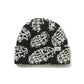 BSRABBIT OVER LOGO BEANIE BLACK BSR2425FWBN006