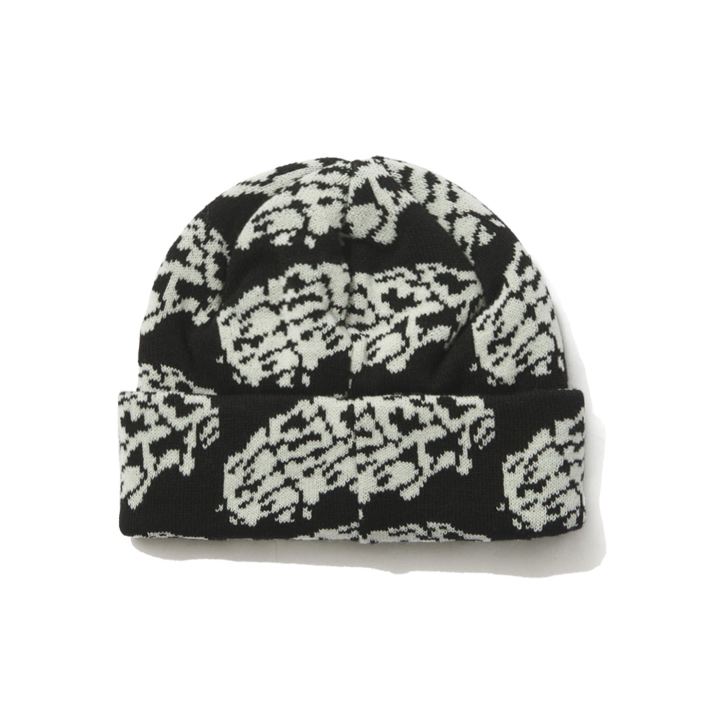 BSRABBIT OVER LOGO BEANIE BLACK BSR2425FWBN006