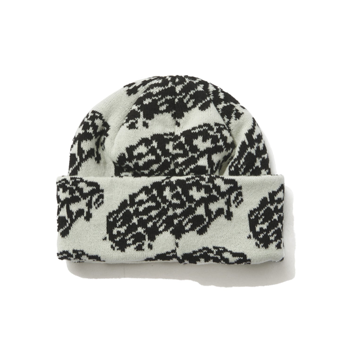 BSRABBIT OVER LOGO BEANIE WHITE BSR2425FWBN005