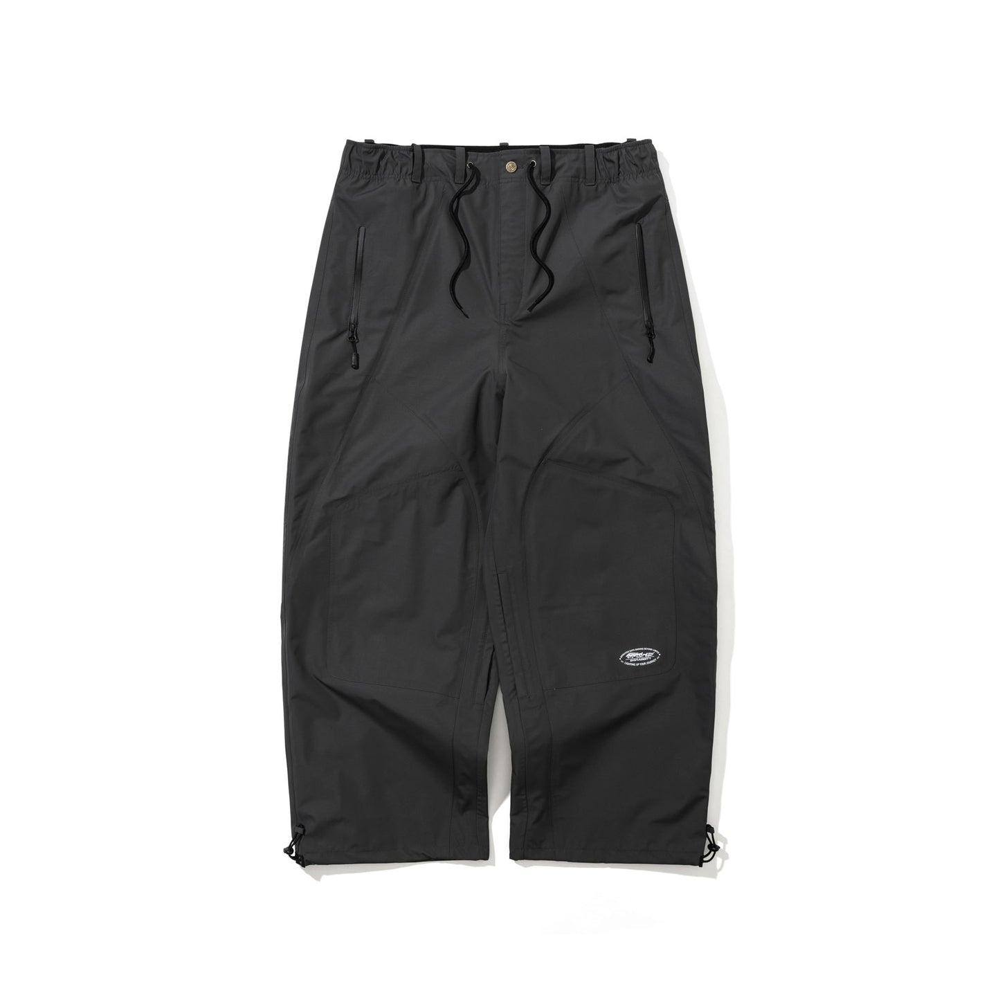 BSR2526FWPT003 MOUNTAIN 3L SEAM SEALING WIDE VENTILATION PANTS CHARCOAL