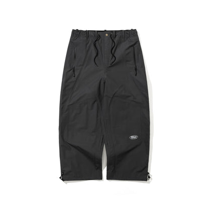BSR2526FWPT003 MOUNTAIN 3L SEAM SEALING WIDE VENTILATION PANTS CHARCOAL