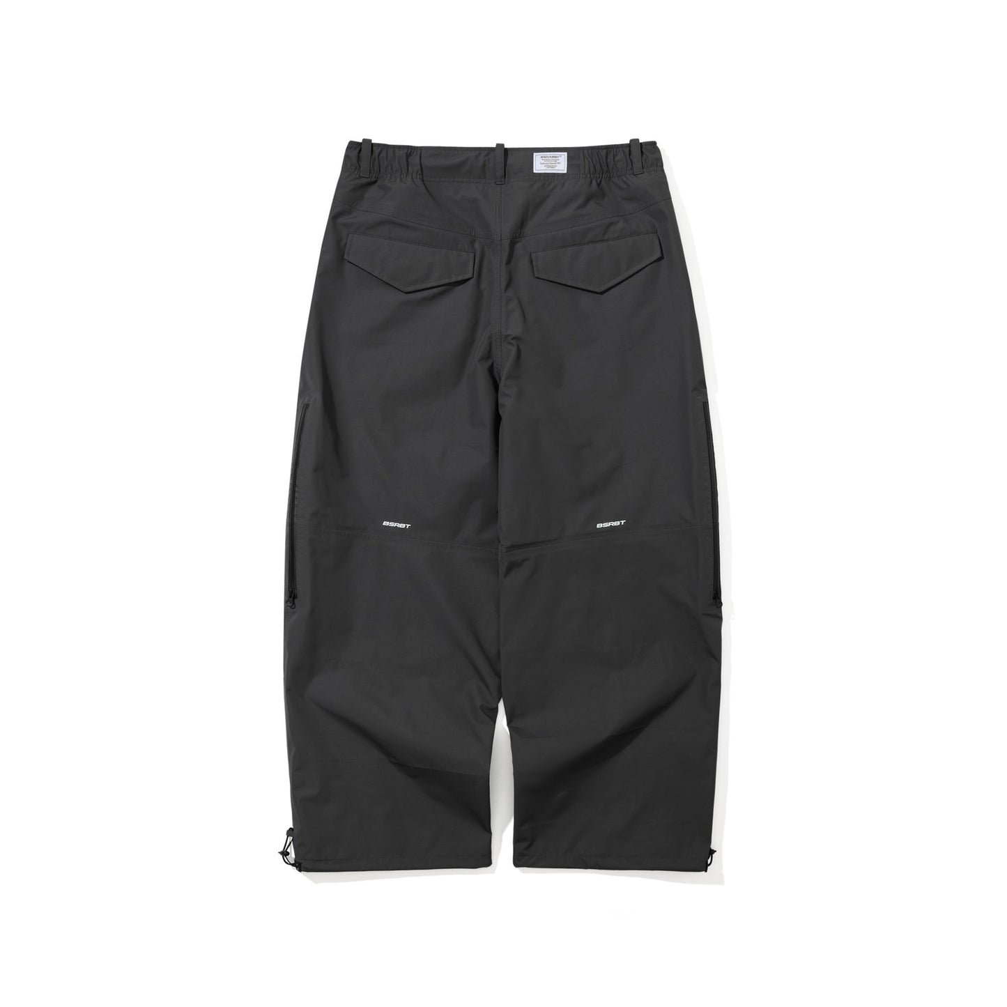 BSR2526FWPT003 MOUNTAIN 3L SEAM SEALING WIDE VENTILATION PANTS CHARCOAL