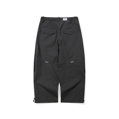 BSR2526FWPT003 MOUNTAIN 3L SEAM SEALING WIDE VENTILATION PANTS CHARCOAL