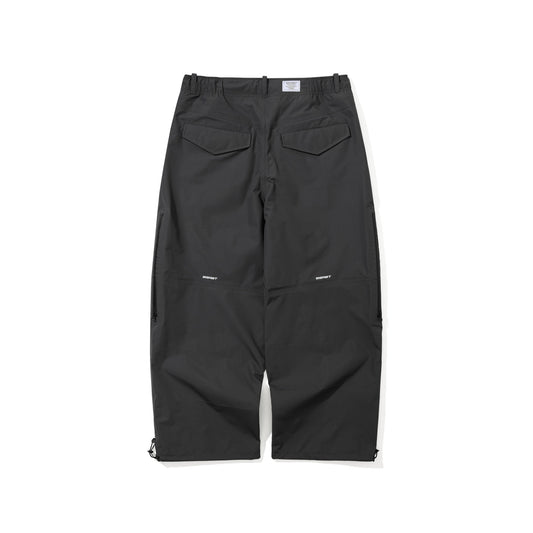 BSR2526FWPT003 MOUNTAIN 3L SEAM SEALING WIDE VENTILATION PANTS CHARCOAL