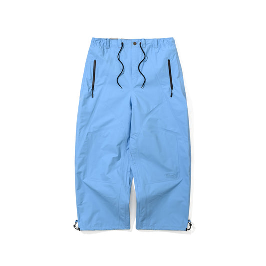 BSR2526FWPT004 MOUNTAIN 3L SEAM SEALING WIDE VENTILATION PANTS SKY BLUE