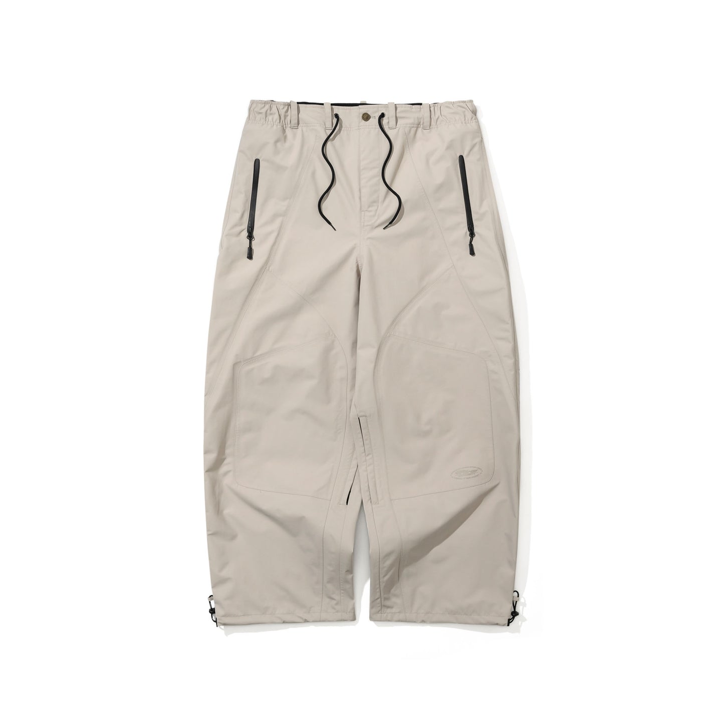 BSR2526FWPT005 MOUNTAIN 3L SEAM SEALING WIDE VENTILATION PANTS LIGHT BEIGE