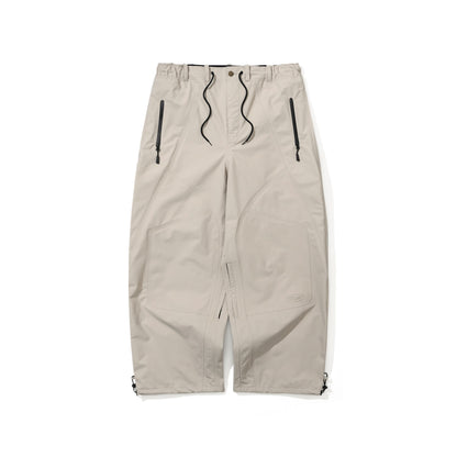 BSR2526FWPT005 MOUNTAIN 3L SEAM SEALING WIDE VENTILATION PANTS LIGHT BEIGE