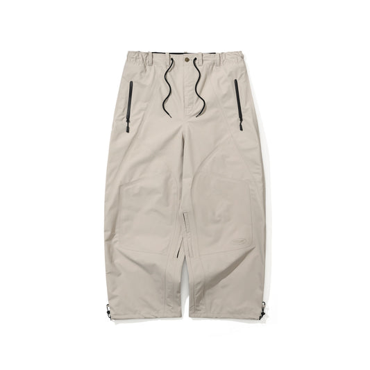 BSR2526FWPT005 MOUNTAIN 3L SEAM SEALING WIDE VENTILATION PANTS LIGHT BEIGE