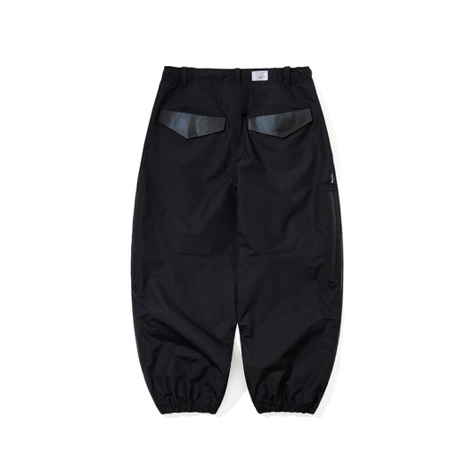 BSR2526FWPT007 FUSION 3L SEAM SEALING WIDE VENTILATION JOGGER PANTS BLACK