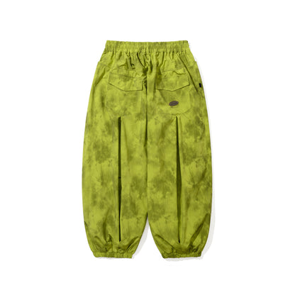 BSR2526FWPT010 DSXBS 3L NEW SUPER WIDE VENTILATION JOGGER PANTS RIP STOP LIME