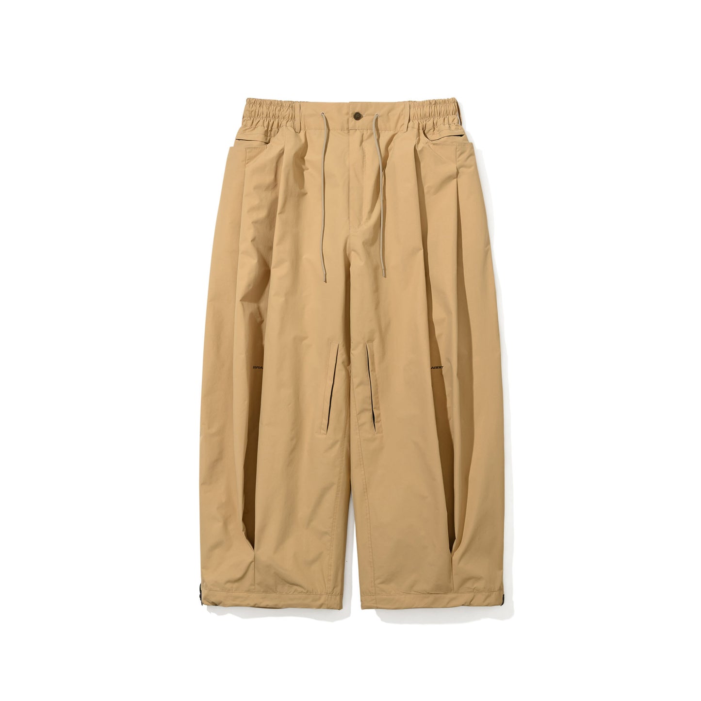 BSR2526FWPT015　BS LOGO NEW SUPER WIDE VENTILATION PANTS BEIGE
