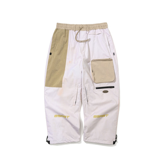 BSR2526FWPT019 3D ZIPPER POCKET SUPER WIDE VENTILATION PANTS HARE 1502 ART