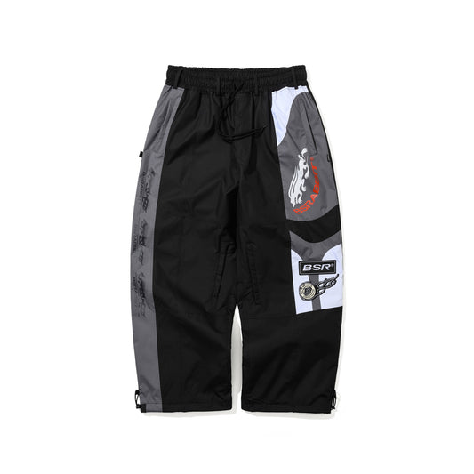 BSR2526FWPT021 SPEEDWAY SUPER WIDE PANTS BLACK