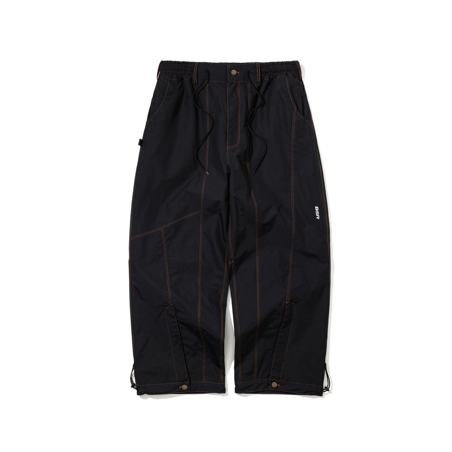 BSR2526FWPT033 FLIP SIDE SUPER WIDE PANTS BLACK