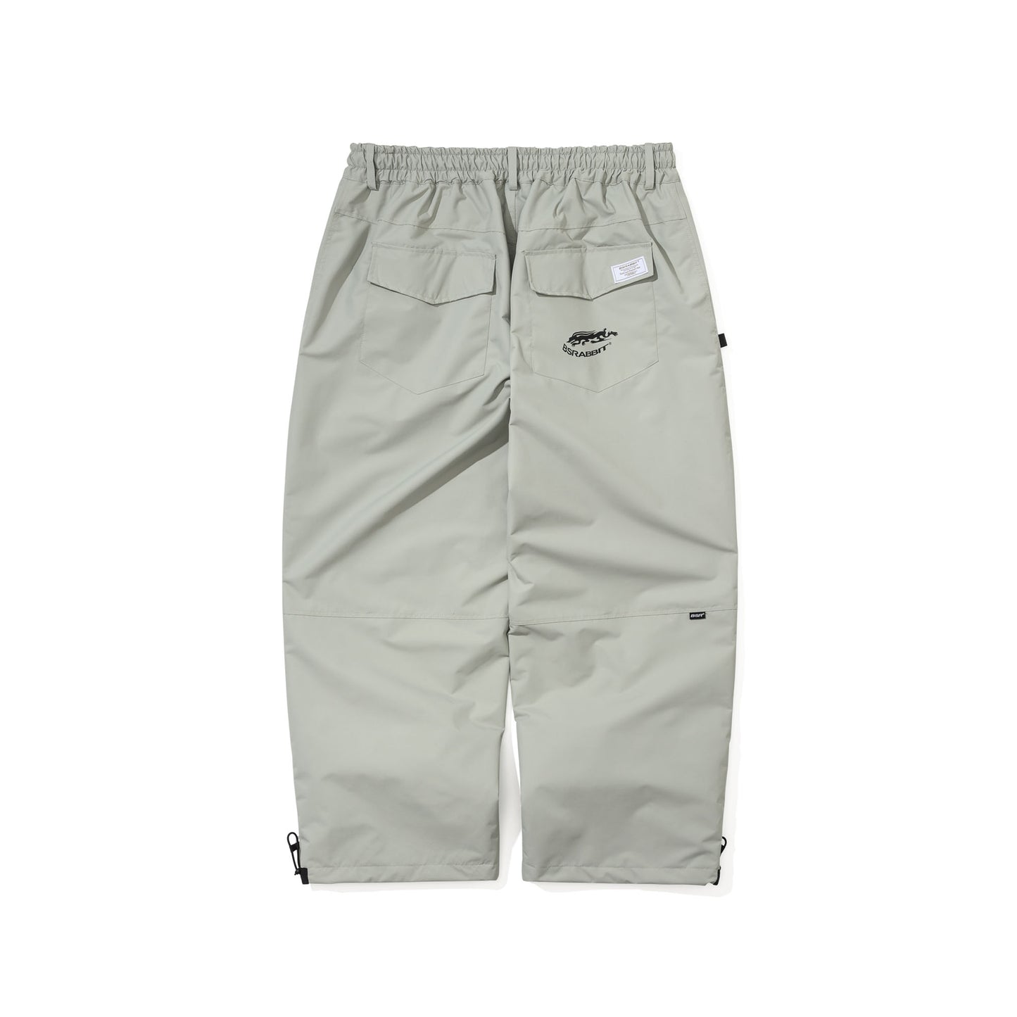 BSR2526FWPT041 NATURAL SUPER WIDE VENTILATION PANTS GRAY