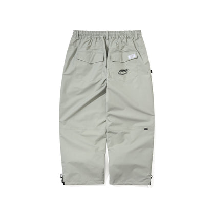 BSR2526FWPT041 NATURAL SUPER WIDE VENTILATION PANTS GRAY