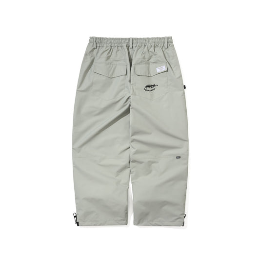 BSR2526FWPT041 NATURAL SUPER WIDE VENTILATION PANTS GRAY
