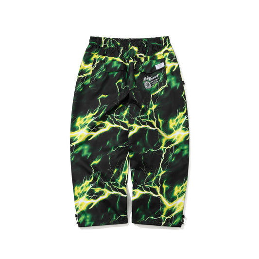 BSR2526FWPT043 ARTISTIC SUPER WIDE VENTILATION PANTS THUNDER GREEN