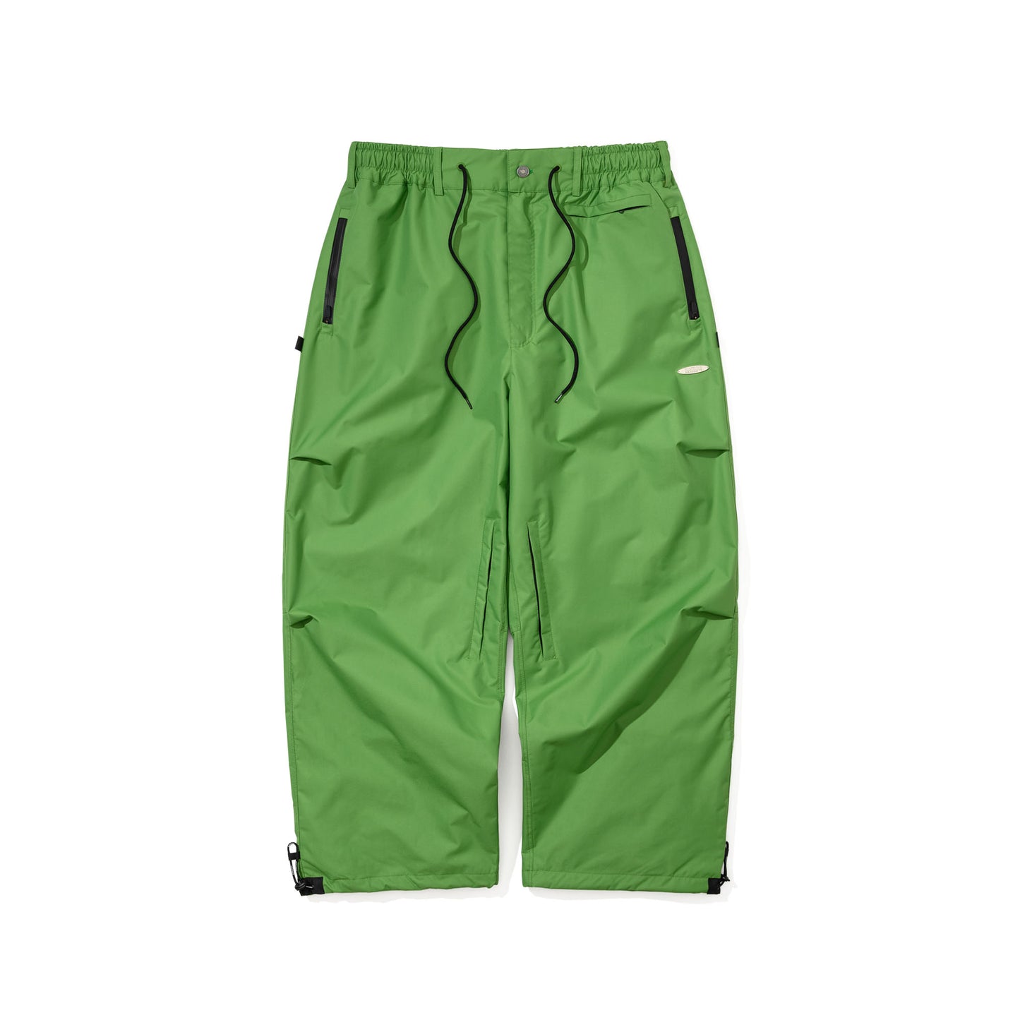 BSR2526FWPT044 KNEE FOLD SUPER WIDE VENTILATION PANTS BLACK