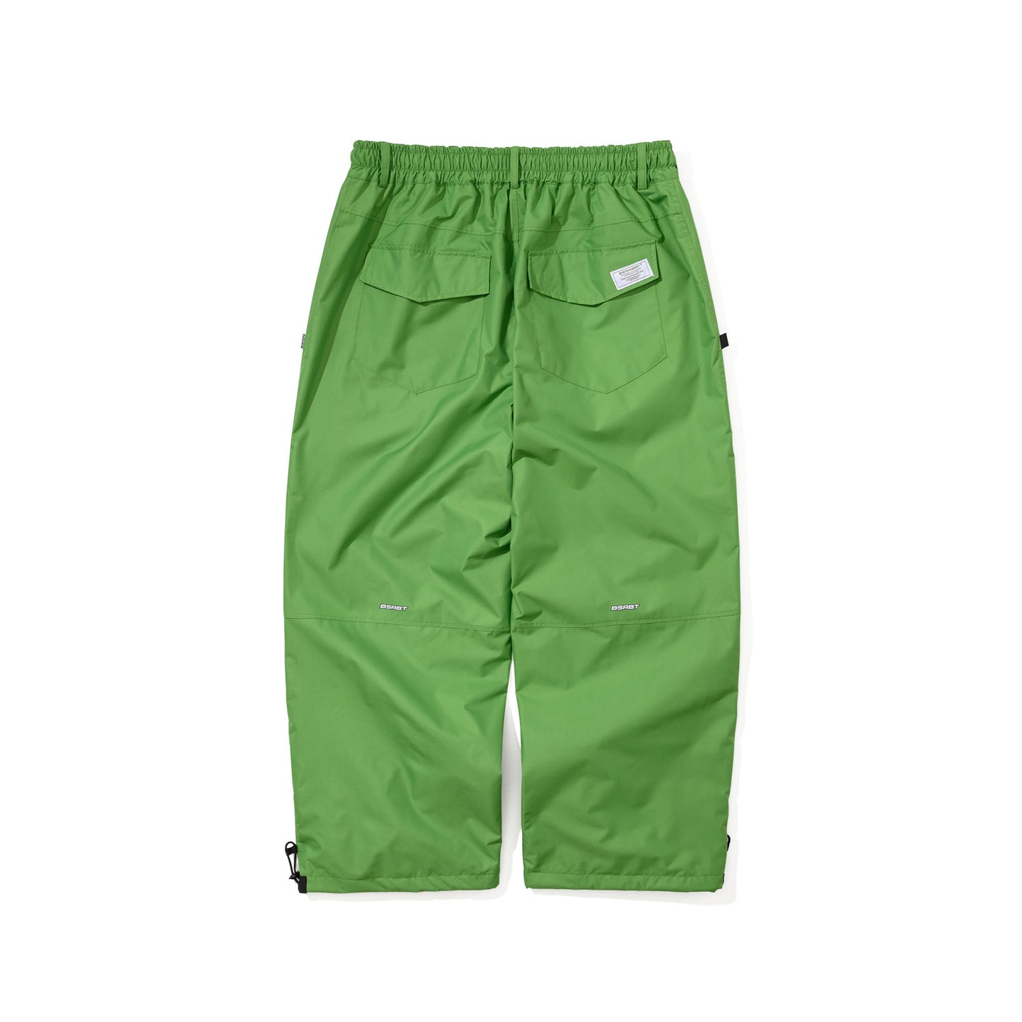 BSR2526FWPT044 KNEE FOLD SUPER WIDE VENTILATION PANTS BLACK