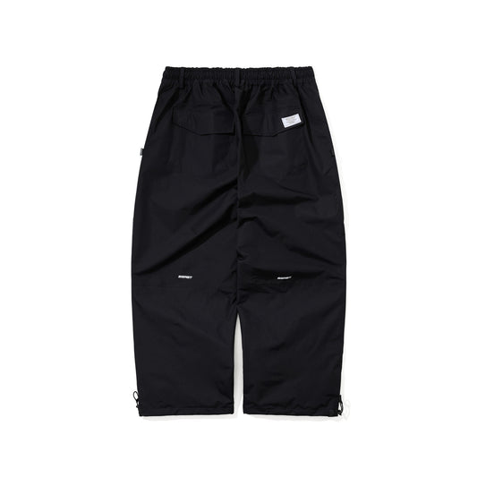 BSR2526FWPT048 ARC LOGO SUPER WIDE VENTILATION PANTS BLACK