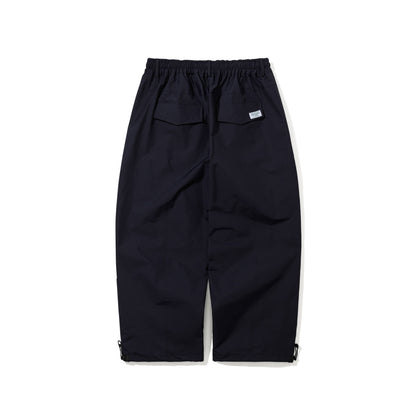 BSR2526FWPT053 CLEAN CUT PATCH SUPER WIDE PANTS DARK NAVY