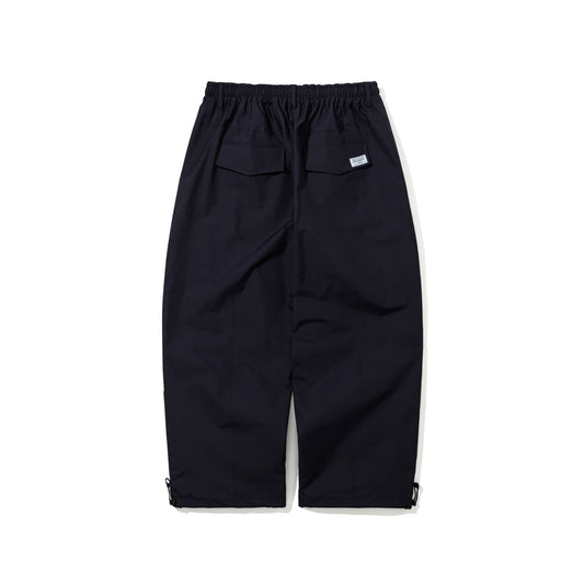 BSR2526FWPT053 CLEAN CUT PATCH SUPER WIDE PANTS DARK NAVY