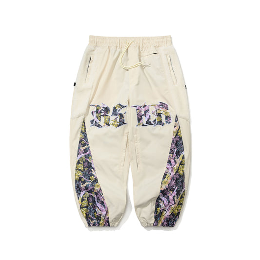 BSR2526FWPT054 BSRB KR JAGAE ART SUPER WIDE VENTILATION JOGGER PANTS CREAM