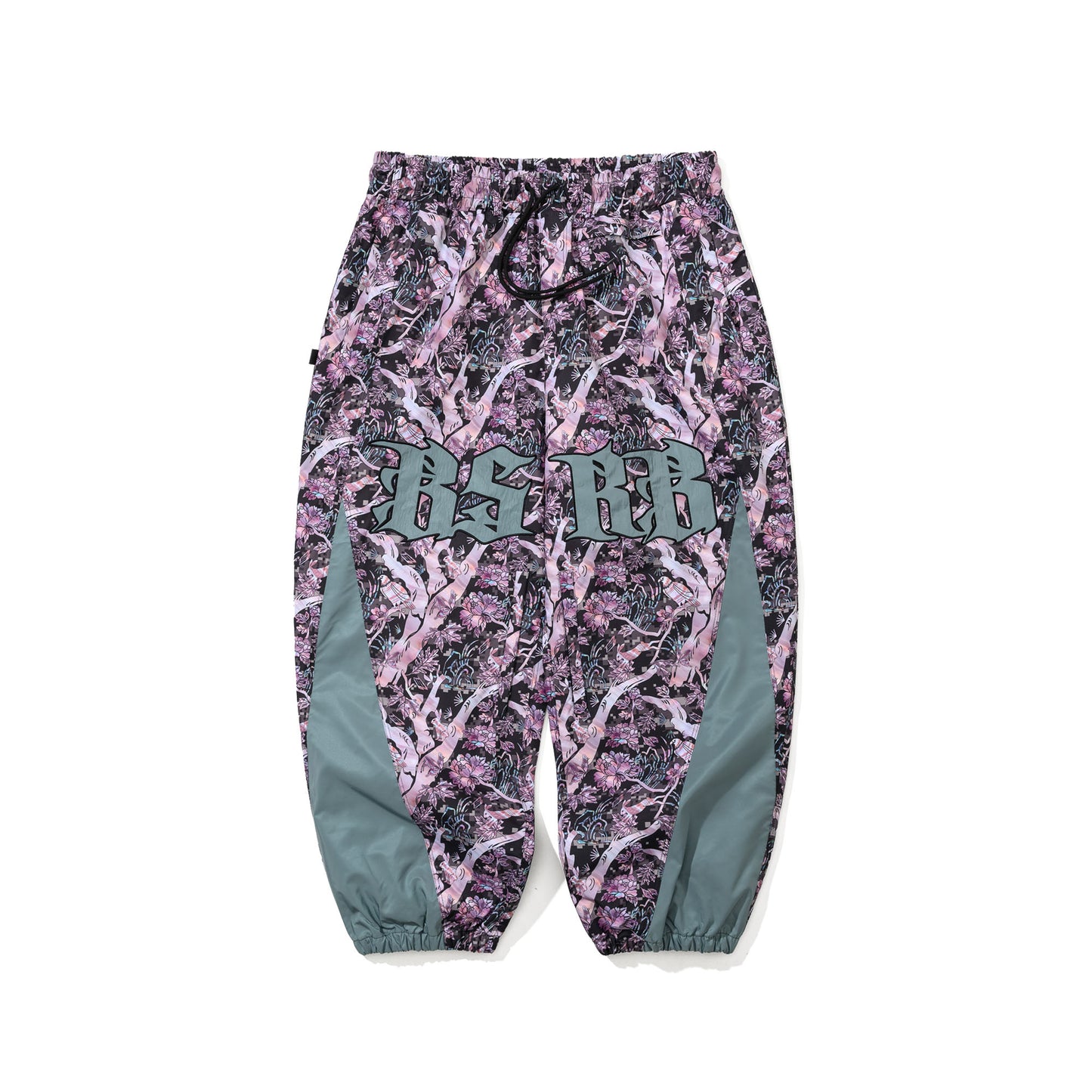 BSR2526FWPT055 BSRB KR JAGAE ART SUPER WIDE VENTILATION JOGGER PANTS PURPLE