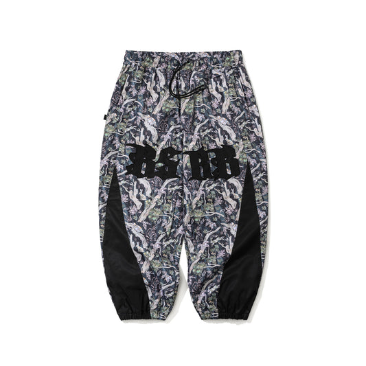 BSR2526FWPT056 BSRB KR JAGAE ART SUPER WIDE VENTILATION JOGGER PANTS GREEN