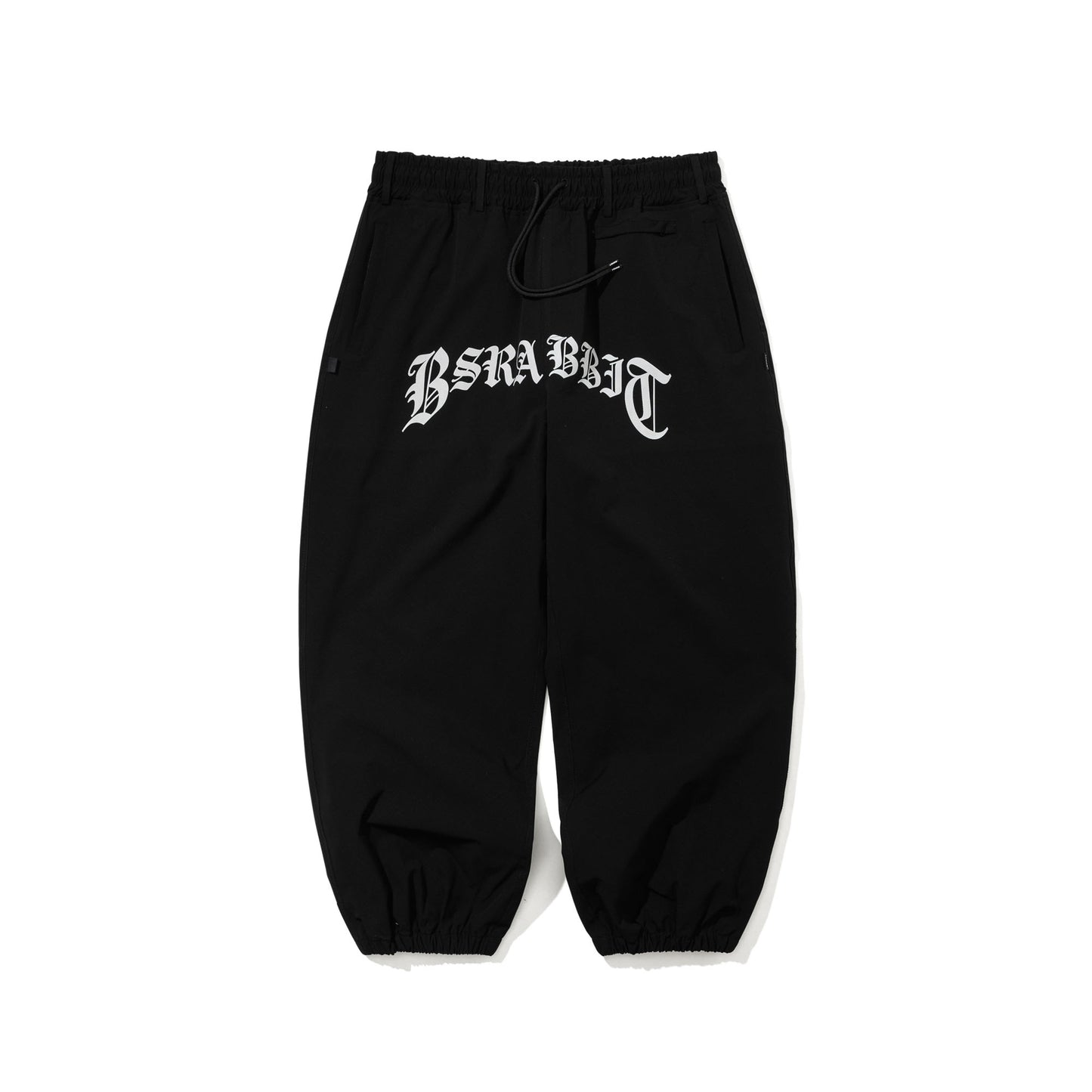 BSR2526FWPT061 ALWAYS ON SUPER WIDE JOGGER PANTS BLACK