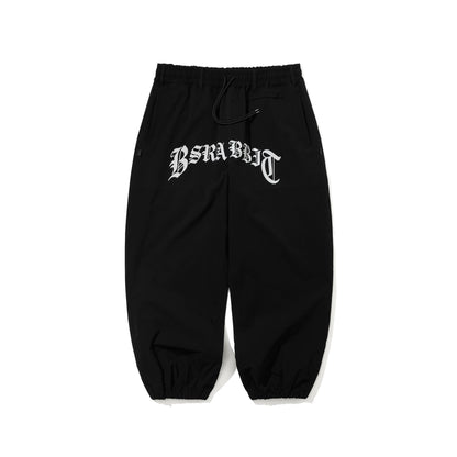 BSR2526FWPT061 ALWAYS ON SUPER WIDE JOGGER PANTS BLACK
