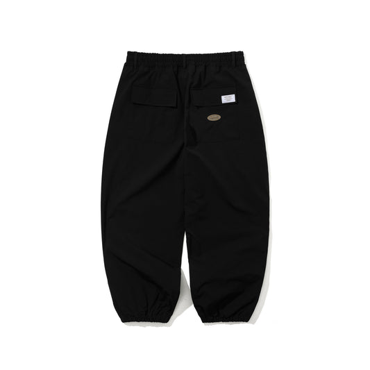 BSR2526FWPT061 ALWAYS ON SUPER WIDE JOGGER PANTS BLACK