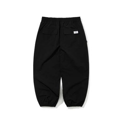 BSR2526FWPT065 LIGHT ACTIVE SUPER WIDE JOGGER PANTS BLACK