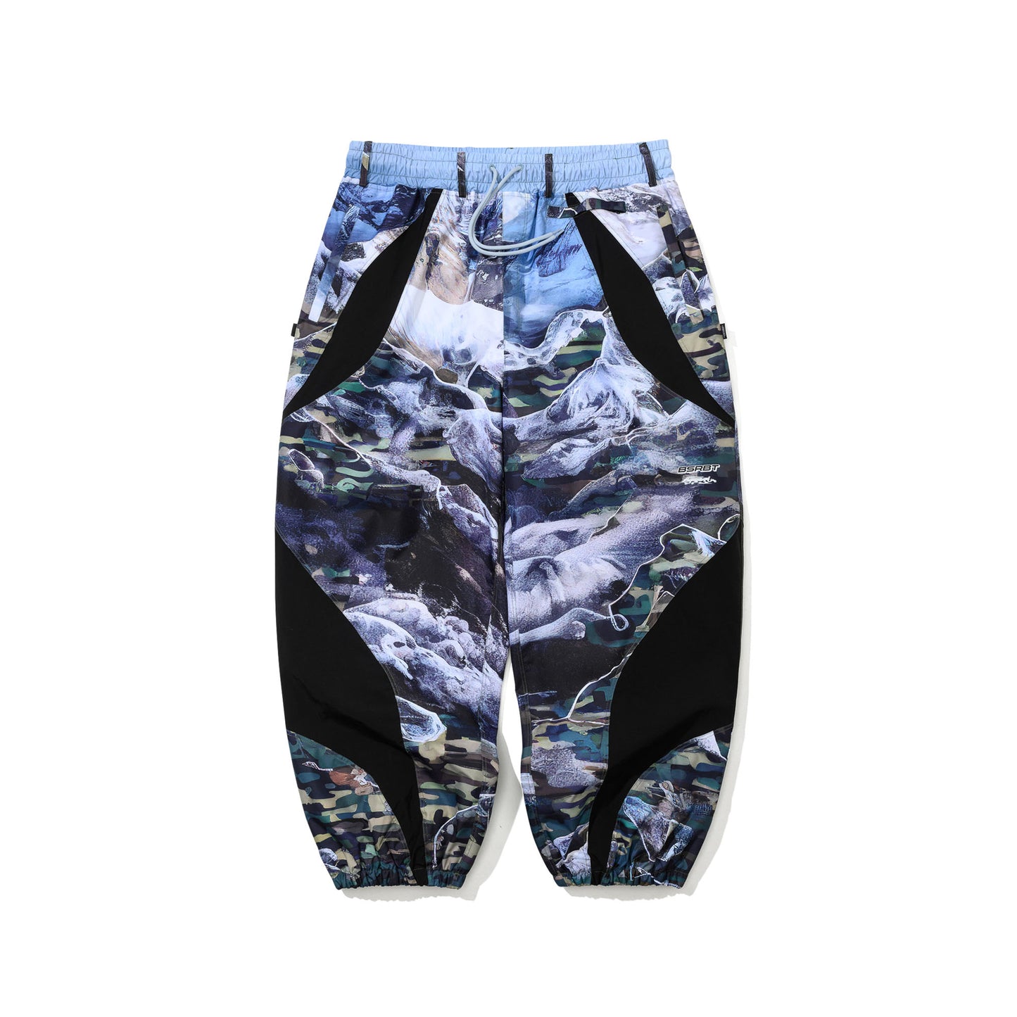 BSR2526FWPT068 BSRBT SPORTY SUPER WIDE JOGGER PANTS SNOW MOUNTAIN