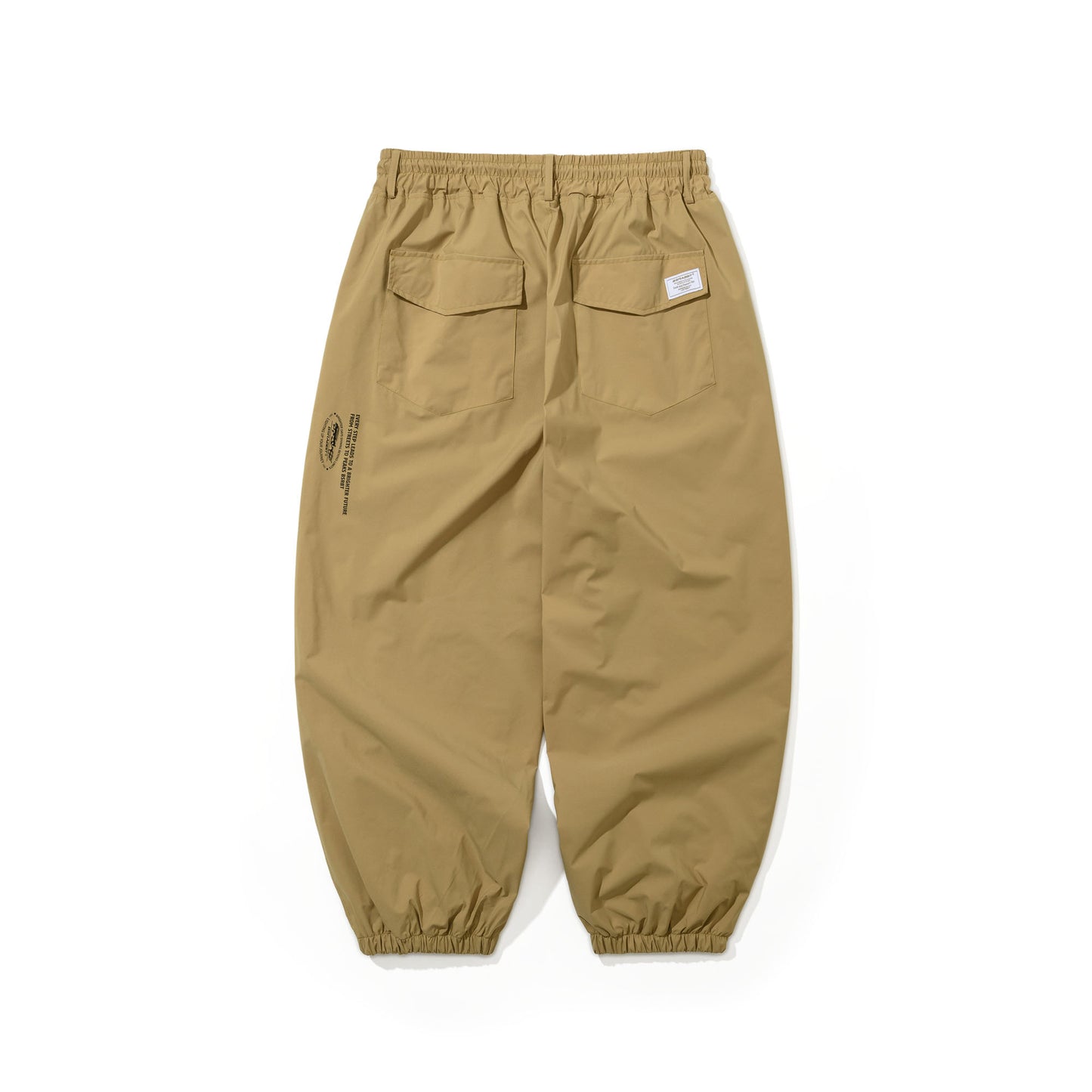 BSR2526FWPT074 NATURELINE SUPER WIDE JOGGER PANTS LIGHT OLIVE
