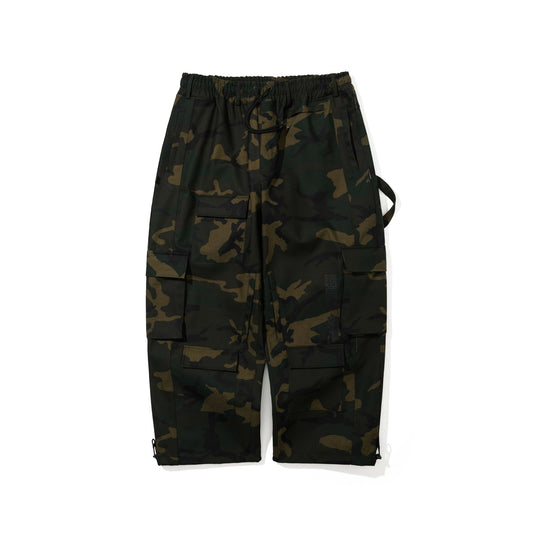 BSR2526FWPT075 5CARGO 3L SUPER WIDE VENTILATION PANTS WOODLAND CAMO