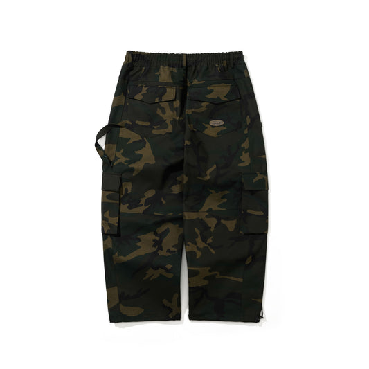 BSR2526FWPT075 5CARGO 3L SUPER WIDE VENTILATION PANTS WOODLAND CAMO