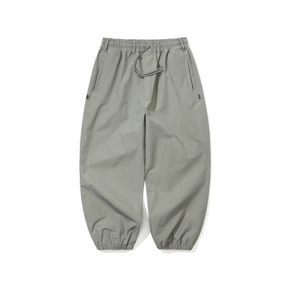 BSR2526FWPT081 DEATH LOGO 3L SUPER WIDE JOGGER PANTS GRAY