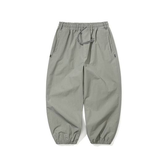 BSR2526FWPT081 DEATH LOGO 3L SUPER WIDE JOGGER PANTS GRAY
