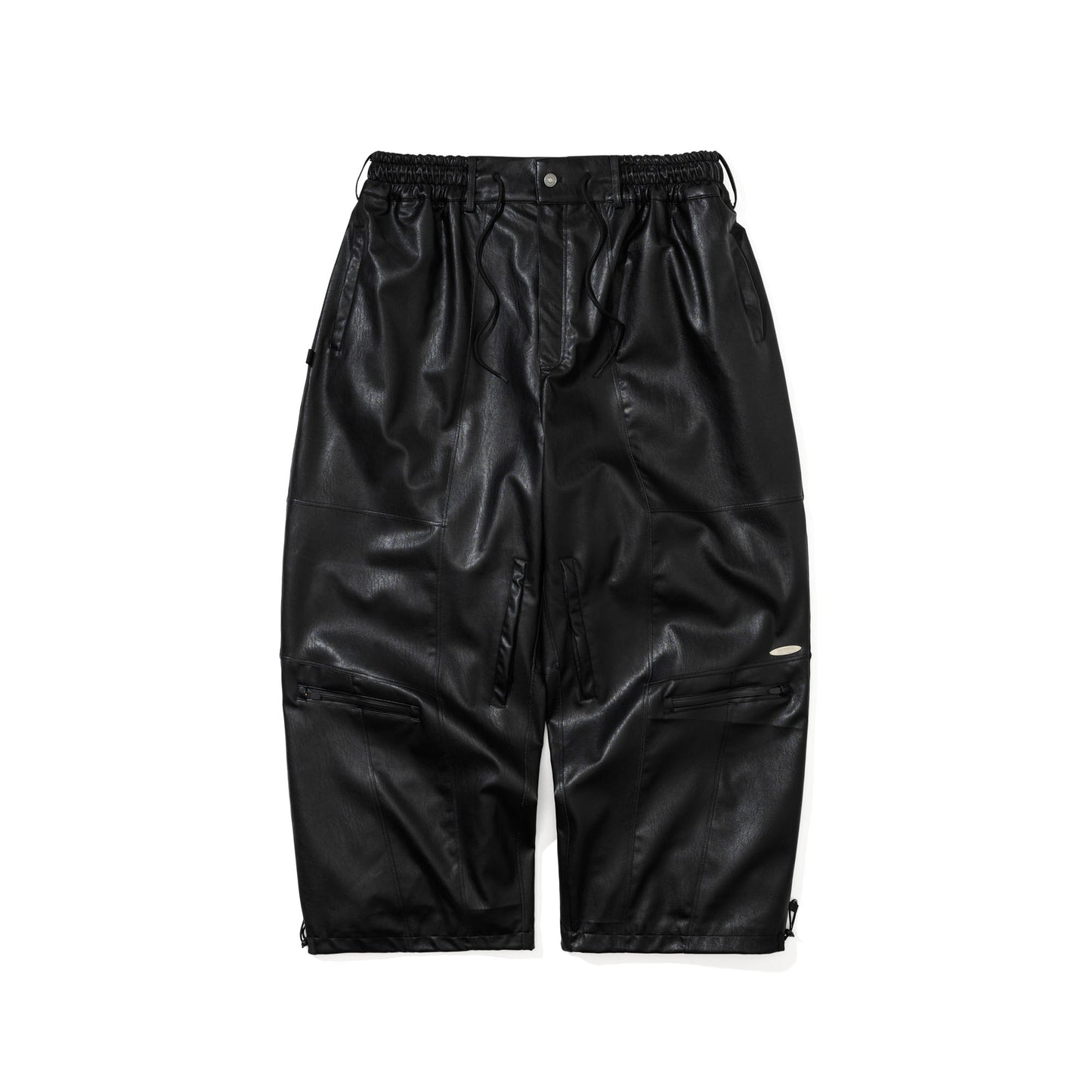 BSR2526FWPT083 BLACKOUT WIDE VENTILATION PANTS BLACK