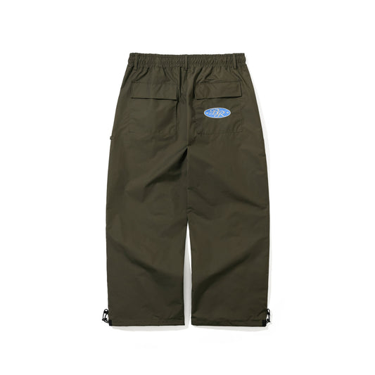 BSR2526FWPT097 ORIGINAL WIDE TRACK PANTS KHAKI